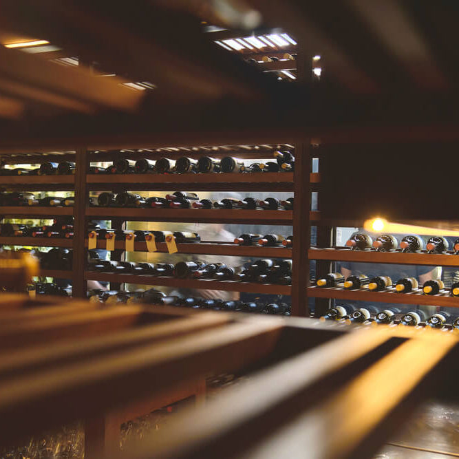 Temperature-Controlled Wine Storage Cabinet
