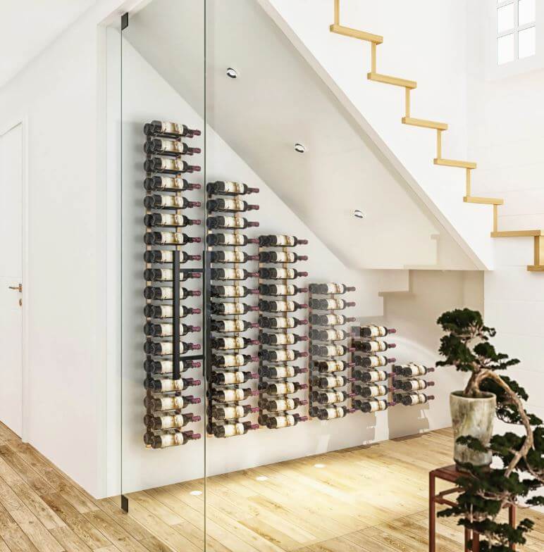 Under Stairs Wine Room
