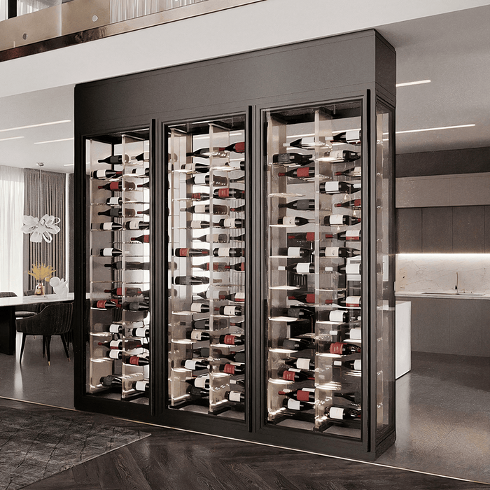 Exploring the Beautiful & Elegant Glass Enclosed Wine Cabinets From VITRUS