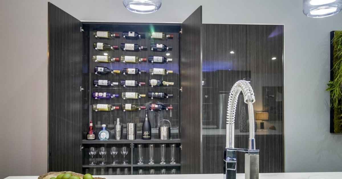 closet to diy wine cellar