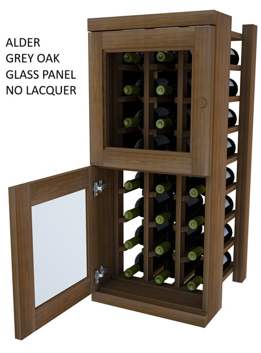 Vinostor Wine Lockers – 2 Locking Bins - 35-5/8″ Tall - Individual Bottles