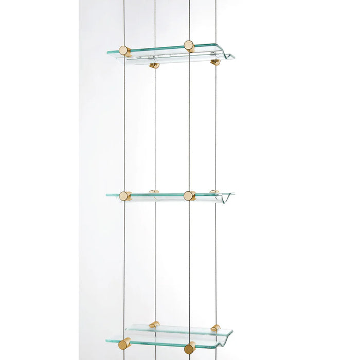 Blue Grouse 12 Bottle Float Cable Wine Racking Display Kit