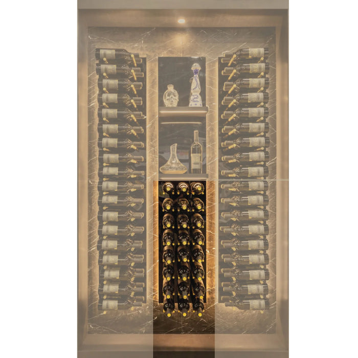 Blue Grouse VINdustry Wine Peg & Panel Kit - 3 Foot Tall Rectangular, Cork Forward Pegs