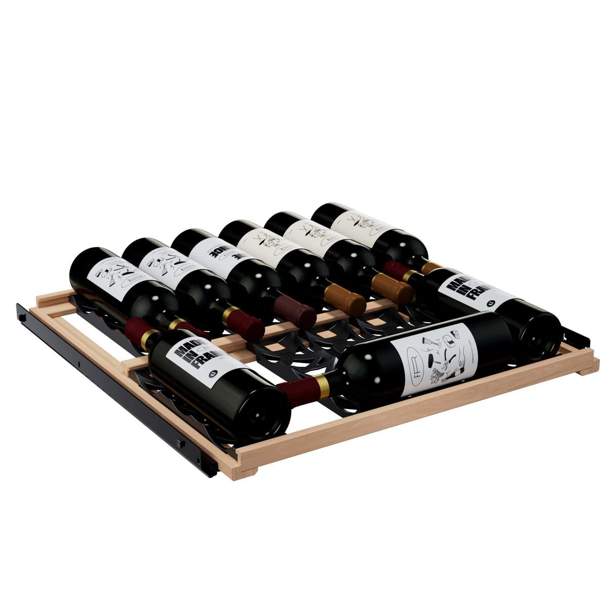 Goguette Wine Fridge Large Unit 150 Bottles Shelf Closeup