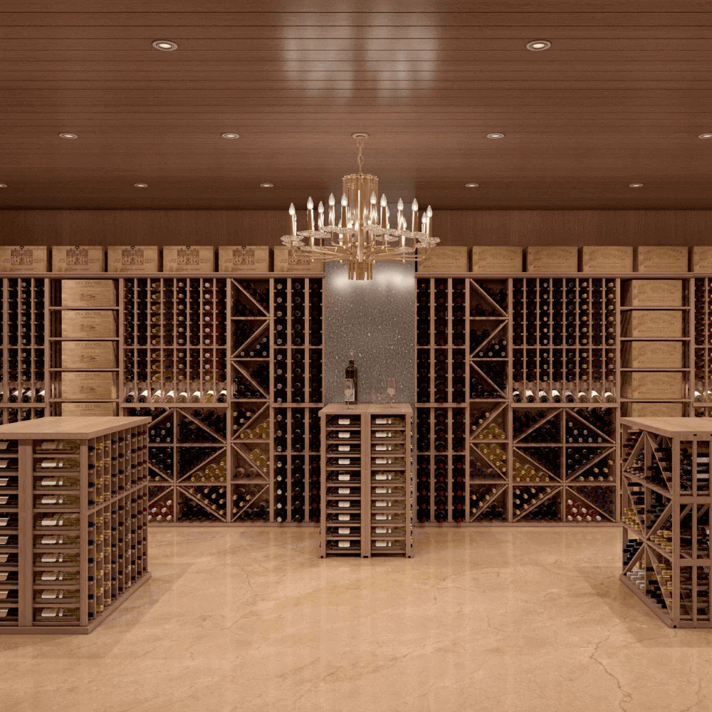 60-Bottle Half-Height Elite Kit Rack 42″H x 27″W – Wine Cellar HQ