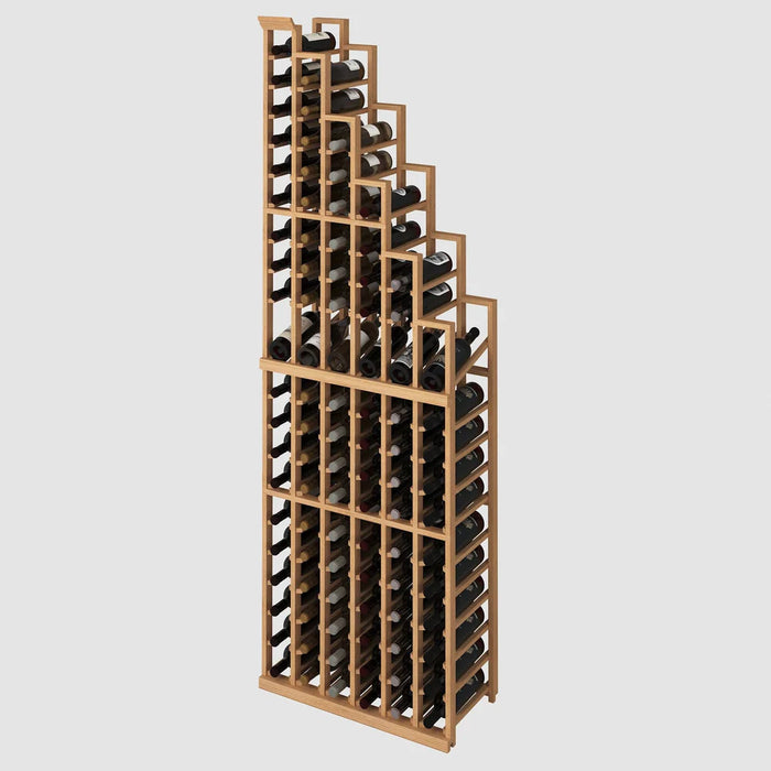 95-Bottle Cascade Left – Elite Kit Rack 85″H x 27″W