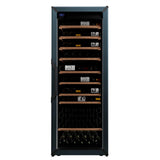 Goguette Wine Fridge Large Unit 150 Bottles Black Front Facing