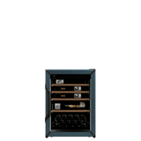 Goguette wine fridge small single zone 50 bottle capacity, blue front view