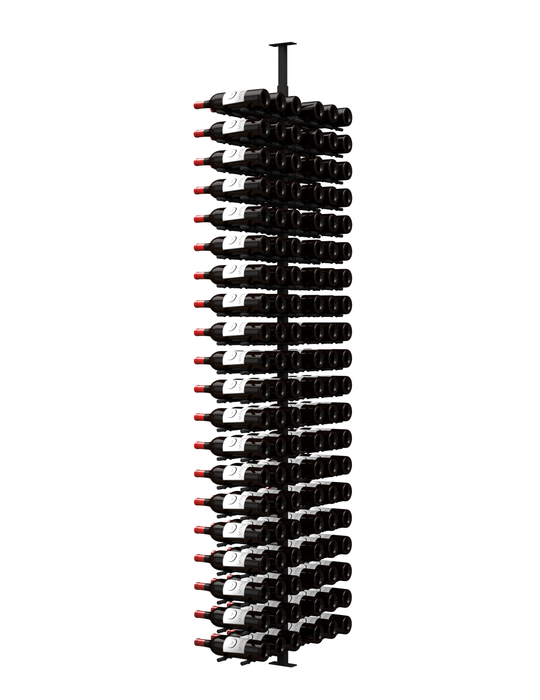 HZ Minimalist Series 2-Sided Wine Rack Display (120 Bottles)