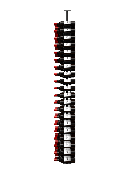 HZ Minimalist Series 2-Sided Wine Rack Display (120 Bottles)