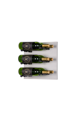 Kessick Wine as Art 14" x 14" Label Forward Textured Panel Wine Rack