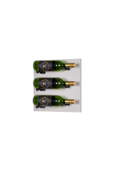 Kessick Wine as Art 14" x 14" Label Forward Textured Panel Wine Rack