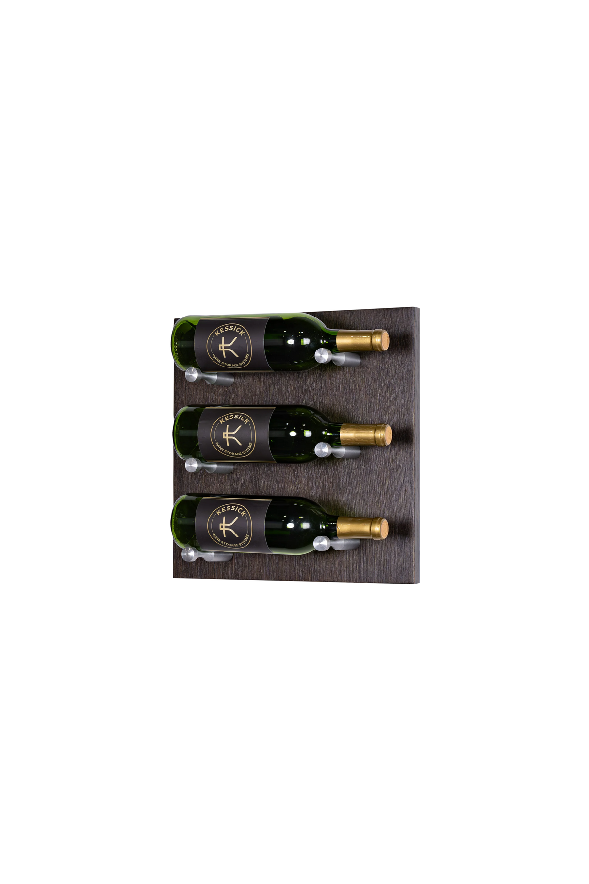 Kessick Wine as Art 14" x 14" Wood Panel Wine Rack
