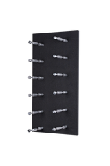 Kessick Wine as Art 14" x 28" Vertical Leather Panel Wine Rack