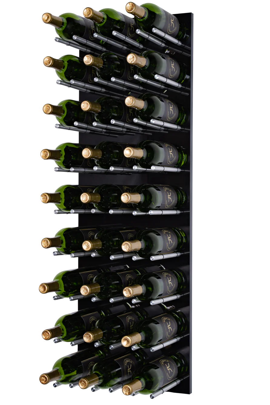 Kessick Wine as Art 14" x 42" Vertical High Gloss Panel Wine Rack