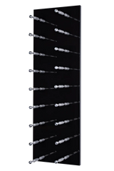 Kessick Wine as Art 14" x 42" Vertical High Gloss Panel Wine Rack