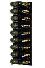 Kessick Wine as Art 14" x 42" Vertical High Gloss Panel Wine Rack