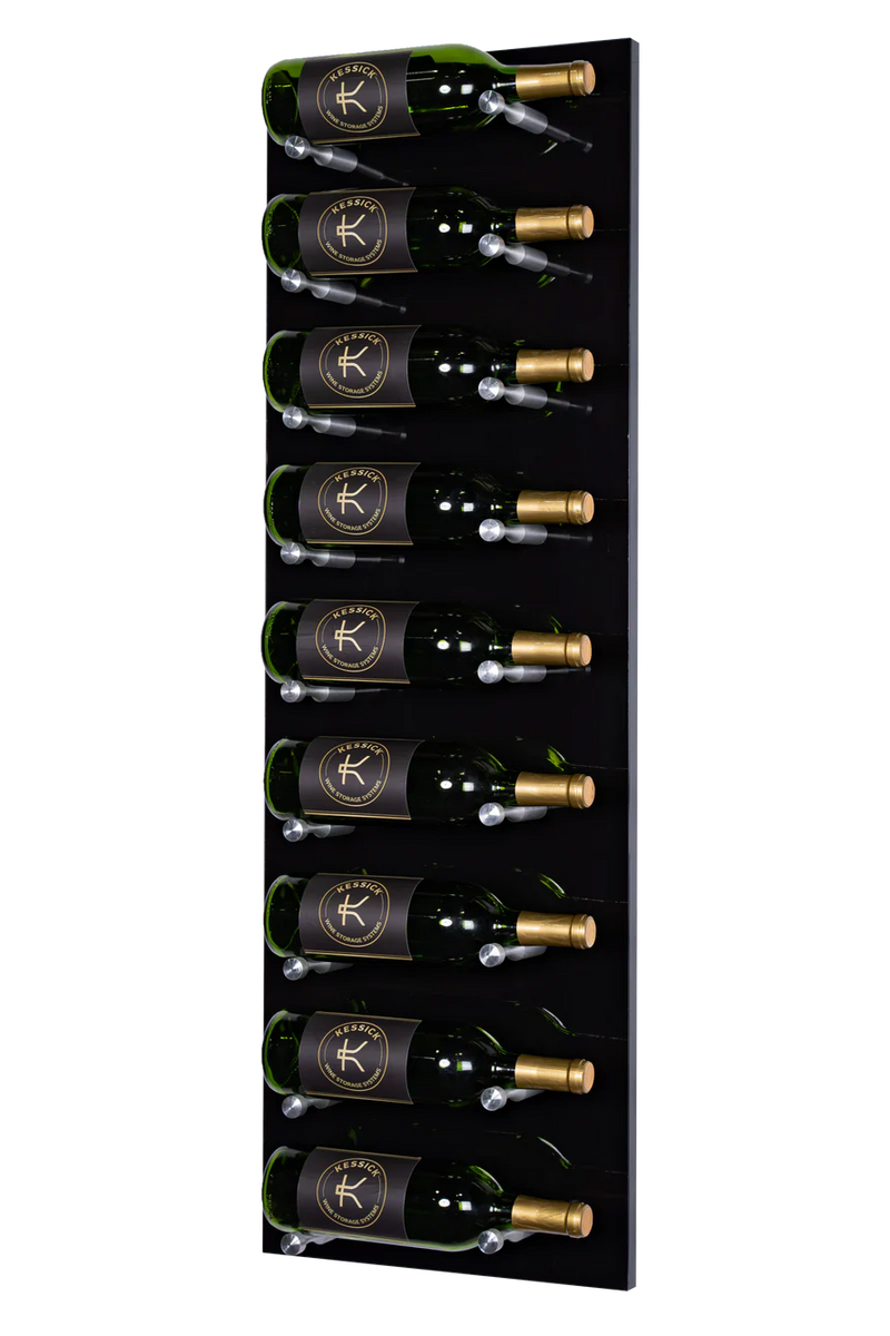 Kessick Wine As Art 14x42 Vertical High Gloss Panel Wine Rack ...