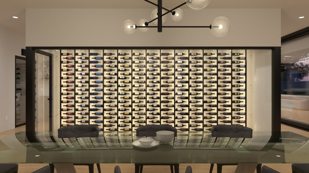 ST Minimalist Series 1-Sided Wine Rack Display (40 Bottles)