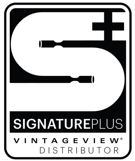 VintageView Cognac Leather Vino Rail wine peg
