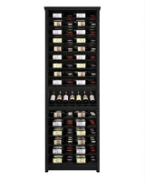 Kessick Tower Series 96-Bottle Hardwood Wine Cabinet