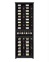 Kessick Tower Series 96-Bottle Hardwood Wine Cabinet