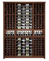 Kessick Tower Series 256-Bottle Hardwood Wine Cabinet