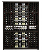 Kessick Tower Series 256-Bottle Hardwood Wine Cabinet