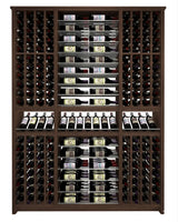 Kessick Tower Series 256-Bottle Hardwood Wine Cabinet