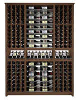 Kessick Tower Series 256-Bottle Hardwood Wine Cabinet