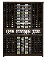 Kessick Tower Series 256-Bottle Hardwood Wine Cabinet