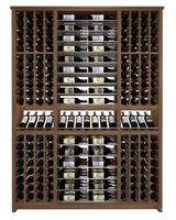 Kessick Tower Series 256-Bottle Hardwood Wine Cabinet