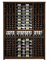 Kessick Tower Series 256-Bottle Hardwood Wine Cabinet