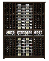 Kessick Tower Series 256-Bottle Hardwood Wine Cabinet