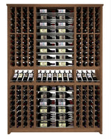 Kessick Tower Series 256-Bottle Hardwood Wine Cabinet