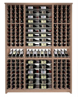 Kessick Tower Series 256-Bottle Hardwood Wine Cabinet