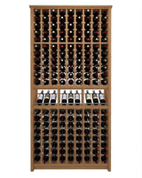 Kessick Tower Series 180-Bottle Hardwood Wine Cabinet