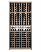 Kessick Tower Series 180-Bottle Hardwood Wine Cabinet
