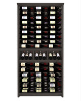Kessick Tower Series 144-Bottle Hardwood Wine Cabinet