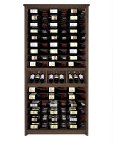 Kessick Tower Series 144-Bottle Hardwood Wine Cabinet