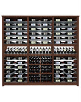 Kessick Tower Series 264-Bottle Hardwood Wine Cabinet