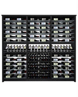 Kessick Tower Series 264-Bottle Hardwood Wine Cabinet