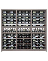 Kessick Tower Series 264-Bottle Hardwood Wine Cabinet