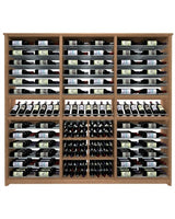 Kessick Tower Series 264-Bottle Hardwood Wine Cabinet