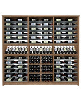 Kessick Tower Series 264-Bottle Hardwood Wine Cabinet