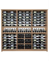 Kessick Tower Series 264-Bottle Hardwood Wine Cabinet