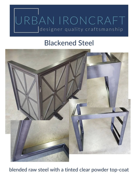 Urban Ironcraft Floor to Ceiling Wine Racks - Double Bottle Label Facing Pillar Series