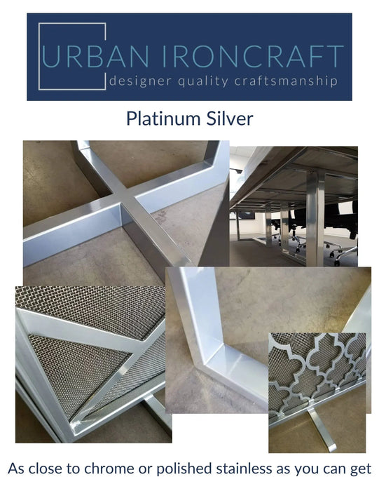 Urban Ironcraft Floor to Ceiling Wine Racks - Double Bottle Label Facing Pillar Series