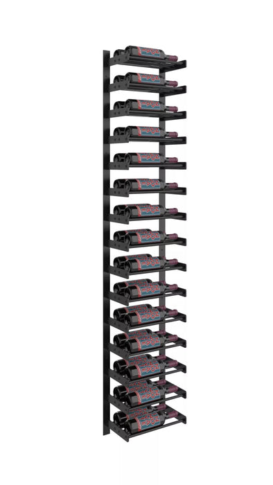 VintageView Evolution Wine Wall 75″ 1C Wall Mounted Wine Rack Kit (15 to 45 bottles)