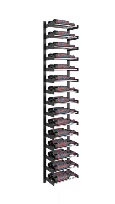 VintageView Evolution Wine Wall 75″ 1C Wall Mounted Wine Rack Kit (15 to 45 bottles)